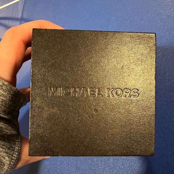 Empty Michael Kors watch box